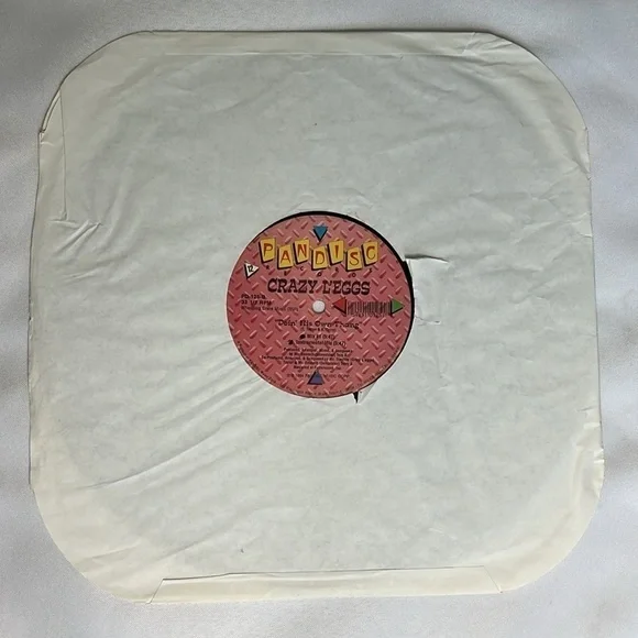 ✨ MIAMI BASS ✨ CRAZY L'EGGS – "HAPPY & U KNOW IT / DOIN' HIS OWN THANG" VINYL ✨✨ - Picture 4 of 6